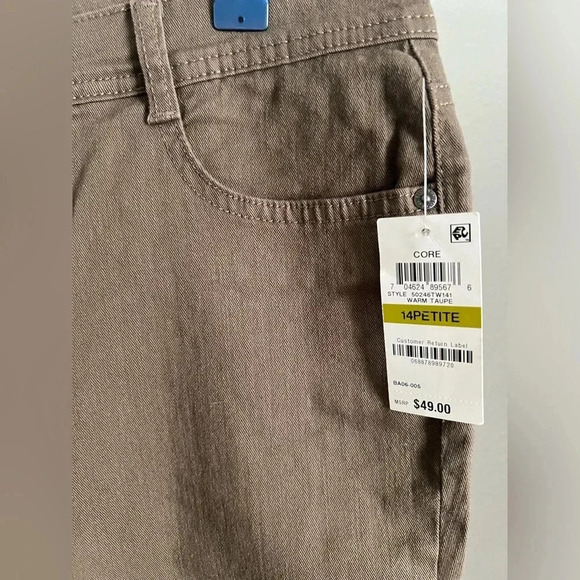 Style & Co pants size 14 Petite - Picture 3 of 8